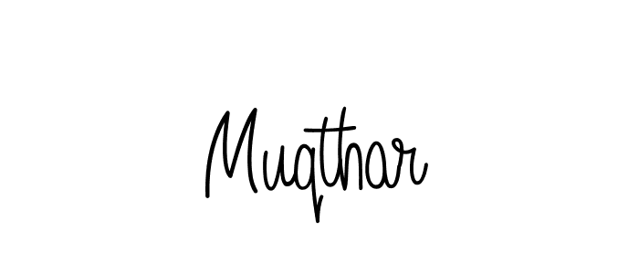 Make a beautiful signature design for name Muqthar. With this signature (Angelique-Rose-font-FFP) style, you can create a handwritten signature for free. Muqthar signature style 5 images and pictures png