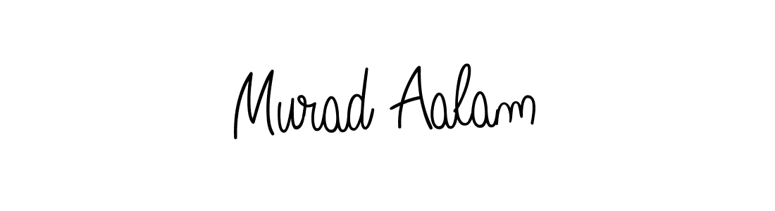 How to make Murad Aalam signature? Angelique-Rose-font-FFP is a professional autograph style. Create handwritten signature for Murad Aalam name. Murad Aalam signature style 5 images and pictures png