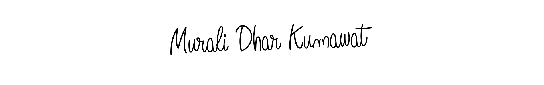 Make a beautiful signature design for name Murali Dhar Kumawat. Use this online signature maker to create a handwritten signature for free. Murali Dhar Kumawat signature style 5 images and pictures png