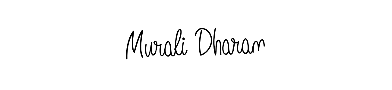 How to Draw Murali Dharan signature style? Angelique-Rose-font-FFP is a latest design signature styles for name Murali Dharan. Murali Dharan signature style 5 images and pictures png