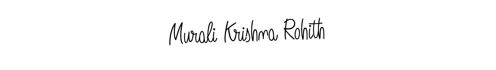 This is the best signature style for the Murali Krishna Rohith name. Also you like these signature font (Angelique-Rose-font-FFP). Mix name signature. Murali Krishna Rohith signature style 5 images and pictures png