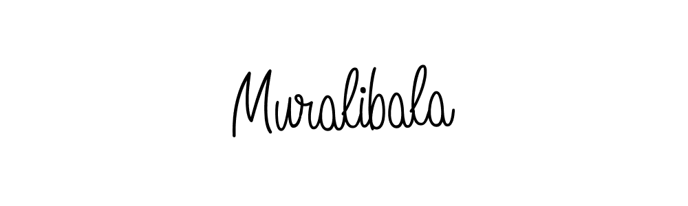 if you are searching for the best signature style for your name Muralibala. so please give up your signature search. here we have designed multiple signature styles  using Angelique-Rose-font-FFP. Muralibala signature style 5 images and pictures png