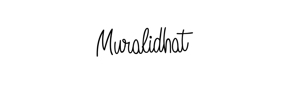 Use a signature maker to create a handwritten signature online. With this signature software, you can design (Angelique-Rose-font-FFP) your own signature for name Muralidhat. Muralidhat signature style 5 images and pictures png