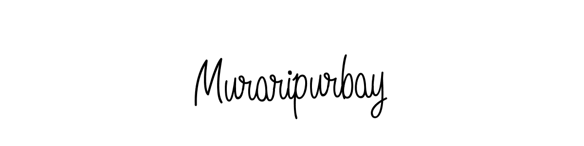 Muraripurbay stylish signature style. Best Handwritten Sign (Angelique-Rose-font-FFP) for my name. Handwritten Signature Collection Ideas for my name Muraripurbay. Muraripurbay signature style 5 images and pictures png