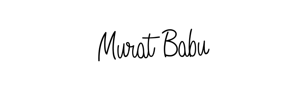 You can use this online signature creator to create a handwritten signature for the name Murat Babu. This is the best online autograph maker. Murat Babu signature style 5 images and pictures png