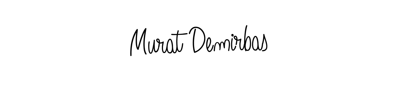 Design your own signature with our free online signature maker. With this signature software, you can create a handwritten (Angelique-Rose-font-FFP) signature for name Murat Demirbas. Murat Demirbas signature style 5 images and pictures png
