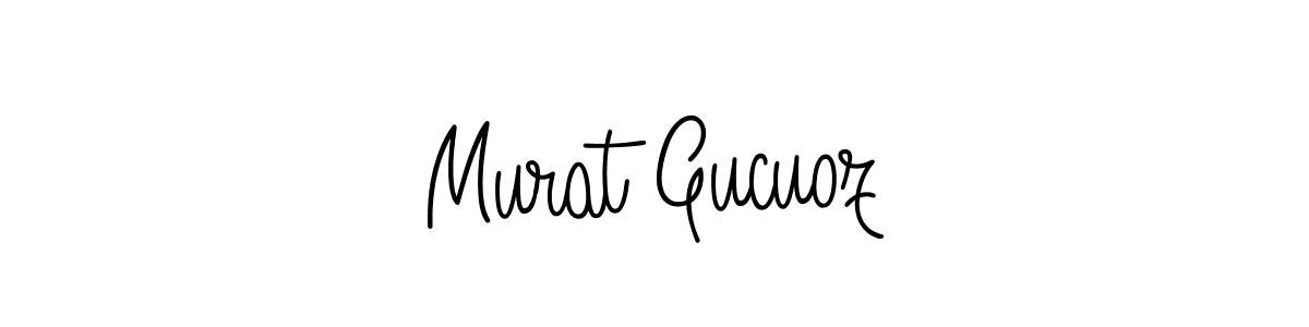 Make a beautiful signature design for name Murat Gucuoz. With this signature (Angelique-Rose-font-FFP) style, you can create a handwritten signature for free. Murat Gucuoz signature style 5 images and pictures png