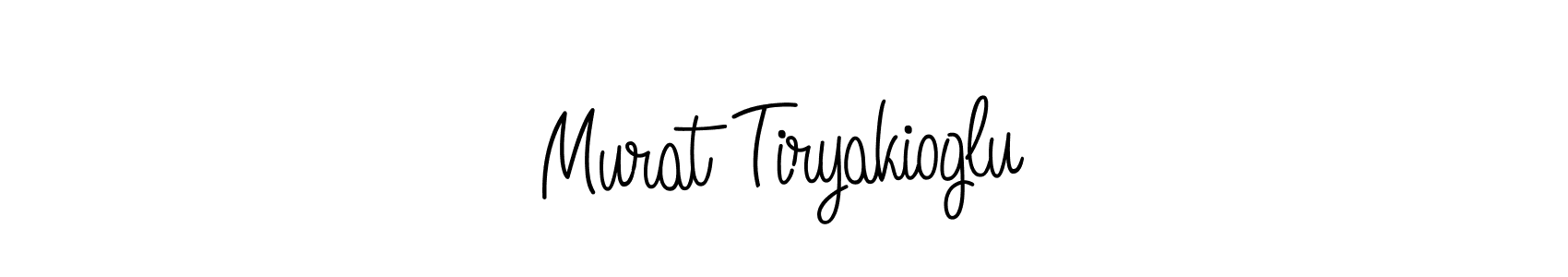 Use a signature maker to create a handwritten signature online. With this signature software, you can design (Angelique-Rose-font-FFP) your own signature for name Murat Tiryakioglu. Murat Tiryakioglu signature style 5 images and pictures png