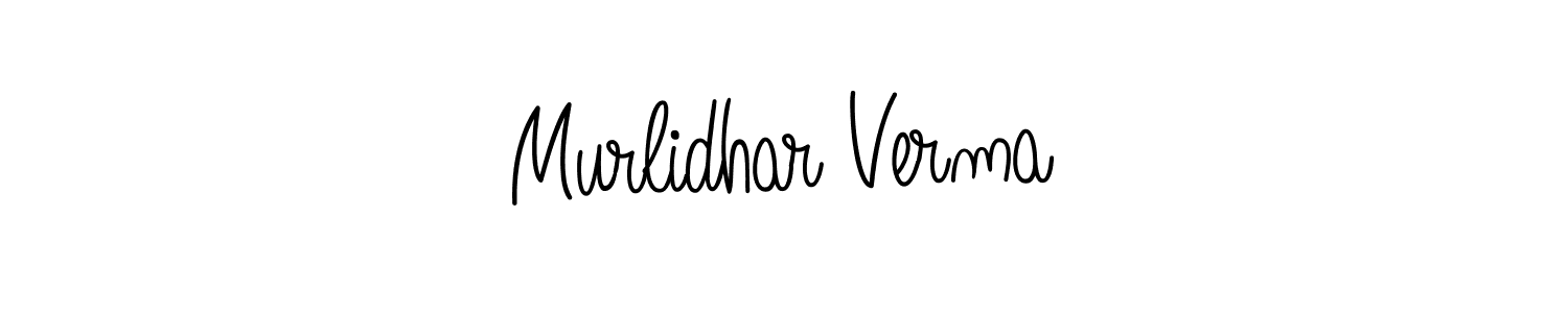 Murlidhar Verma stylish signature style. Best Handwritten Sign (Angelique-Rose-font-FFP) for my name. Handwritten Signature Collection Ideas for my name Murlidhar Verma. Murlidhar Verma signature style 5 images and pictures png
