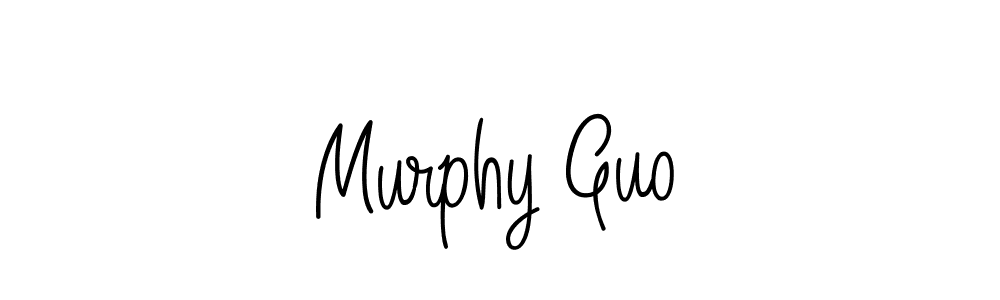 Make a beautiful signature design for name Murphy Guo. With this signature (Angelique-Rose-font-FFP) style, you can create a handwritten signature for free. Murphy Guo signature style 5 images and pictures png