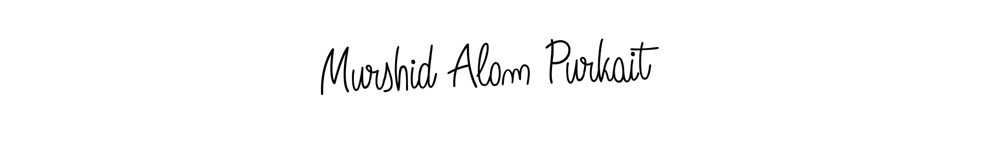 You can use this online signature creator to create a handwritten signature for the name Murshid Alom Purkait. This is the best online autograph maker. Murshid Alom Purkait signature style 5 images and pictures png