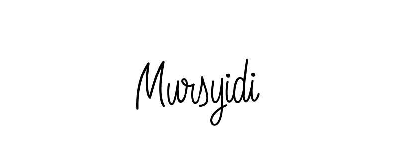 Once you've used our free online signature maker to create your best signature Angelique-Rose-font-FFP style, it's time to enjoy all of the benefits that Mursyidi name signing documents. Mursyidi signature style 5 images and pictures png