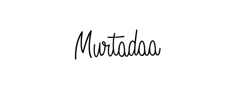 Also we have Murtadaa name is the best signature style. Create professional handwritten signature collection using Angelique-Rose-font-FFP autograph style. Murtadaa signature style 5 images and pictures png