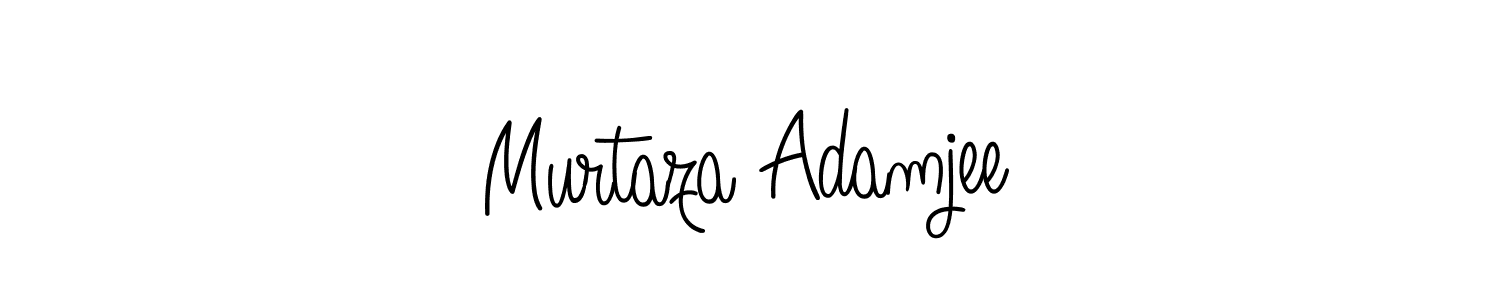 if you are searching for the best signature style for your name Murtaza Adamjee. so please give up your signature search. here we have designed multiple signature styles  using Angelique-Rose-font-FFP. Murtaza Adamjee signature style 5 images and pictures png