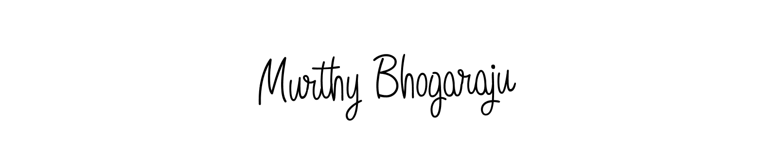 Use a signature maker to create a handwritten signature online. With this signature software, you can design (Angelique-Rose-font-FFP) your own signature for name Murthy Bhogaraju. Murthy Bhogaraju signature style 5 images and pictures png