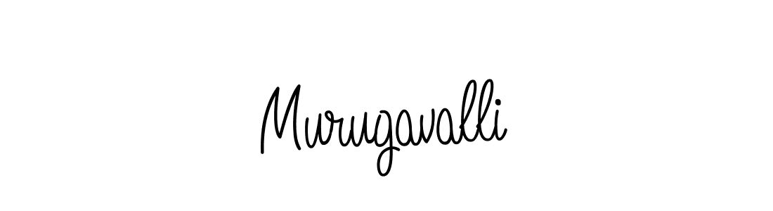 Use a signature maker to create a handwritten signature online. With this signature software, you can design (Angelique-Rose-font-FFP) your own signature for name Murugavalli. Murugavalli signature style 5 images and pictures png