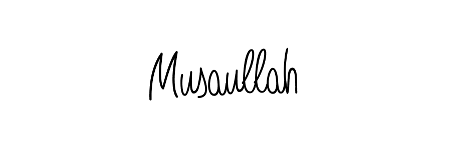 The best way (Angelique-Rose-font-FFP) to make a short signature is to pick only two or three words in your name. The name Musaullah include a total of six letters. For converting this name. Musaullah signature style 5 images and pictures png