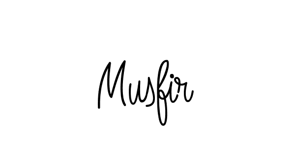 How to make Musfir name signature. Use Angelique-Rose-font-FFP style for creating short signs online. This is the latest handwritten sign. Musfir signature style 5 images and pictures png