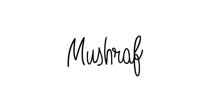 Once you've used our free online signature maker to create your best signature Angelique-Rose-font-FFP style, it's time to enjoy all of the benefits that Mushraf name signing documents. Mushraf signature style 5 images and pictures png