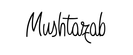 Turn your name Mushtazab into a signature brand with Angelique-Rose-font-FFP styling. Download in standard PNG or transparent format anytime. Mushtazab signature style 5 images and pictures png