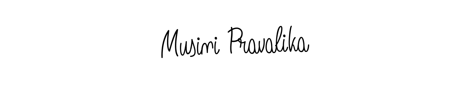 How to make Musini Pravalika signature? Angelique-Rose-font-FFP is a professional autograph style. Create handwritten signature for Musini Pravalika name. Musini Pravalika signature style 5 images and pictures png