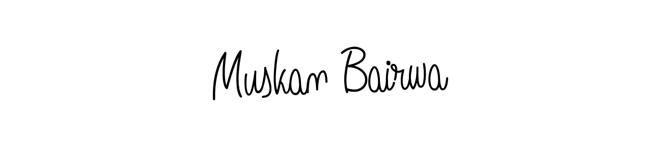 Here are the top 10 professional signature styles for the name Muskan Bairwa. These are the best autograph styles you can use for your name. Muskan Bairwa signature style 5 images and pictures png