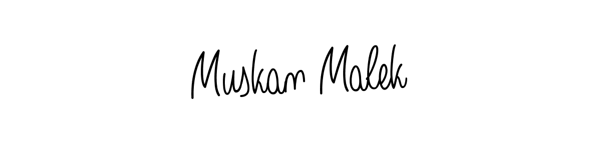 Create a beautiful signature design for name Muskan Malek. With this signature (Angelique-Rose-font-FFP) fonts, you can make a handwritten signature for free. Muskan Malek signature style 5 images and pictures png