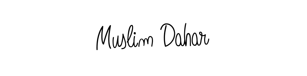 Here are the top 10 professional signature styles for the name Muslim Dahar. These are the best autograph styles you can use for your name. Muslim Dahar signature style 5 images and pictures png