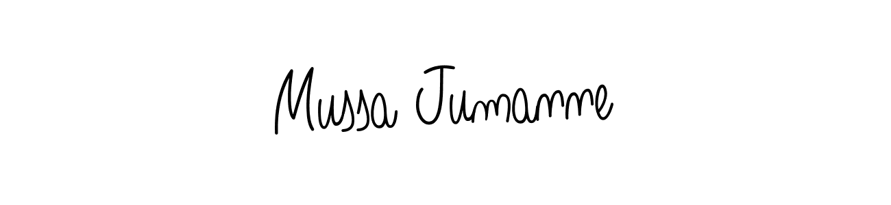 Angelique-Rose-font-FFP is a professional signature style that is perfect for those who want to add a touch of class to their signature. It is also a great choice for those who want to make their signature more unique. Get Mussa Jumanne name to fancy signature for free. Mussa Jumanne signature style 5 images and pictures png