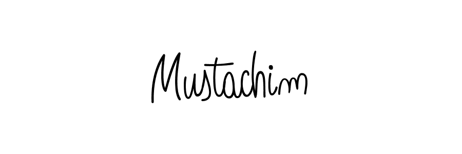 How to make Mustachim name signature. Use Angelique-Rose-font-FFP style for creating short signs online. This is the latest handwritten sign. Mustachim signature style 5 images and pictures png