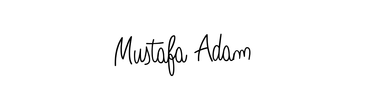 Best and Professional Signature Style for Mustafa Adam. Angelique-Rose-font-FFP Best Signature Style Collection. Mustafa Adam signature style 5 images and pictures png