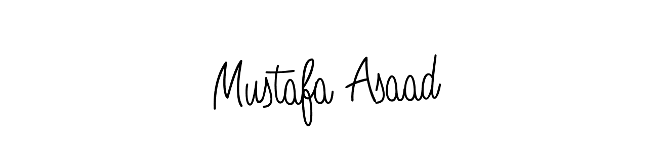 How to Draw Mustafa Asaad signature style? Angelique-Rose-font-FFP is a latest design signature styles for name Mustafa Asaad. Mustafa Asaad signature style 5 images and pictures png