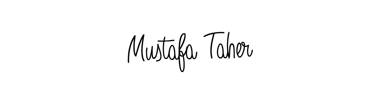 Best and Professional Signature Style for Mustafa Taher. Angelique-Rose-font-FFP Best Signature Style Collection. Mustafa Taher signature style 5 images and pictures png