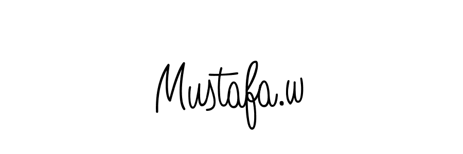 It looks lik you need a new signature style for name Mustafa.w. Design unique handwritten (Angelique-Rose-font-FFP) signature with our free signature maker in just a few clicks. Mustafa.w signature style 5 images and pictures png