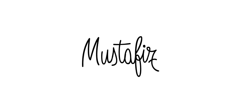 You should practise on your own different ways (Angelique-Rose-font-FFP) to write your name (Mustafiz) in signature. don't let someone else do it for you. Mustafiz signature style 5 images and pictures png