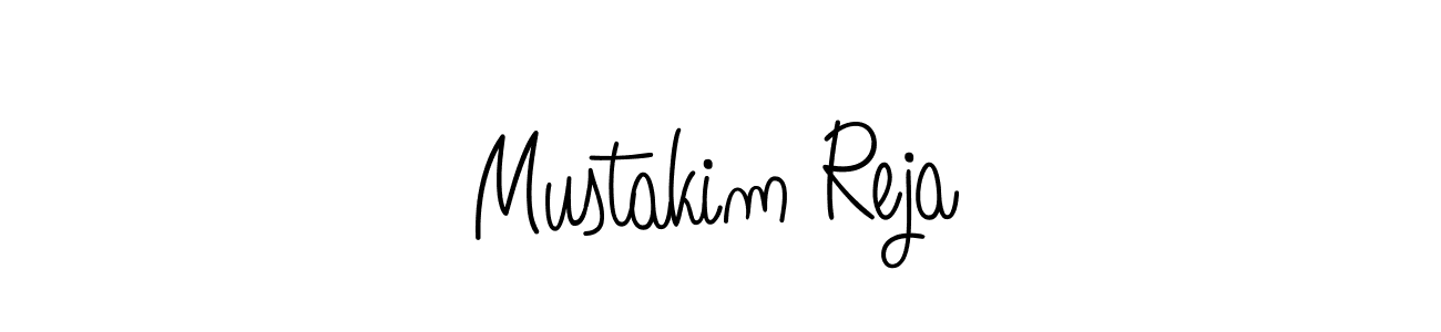 Make a beautiful signature design for name Mustakim Reja. Use this online signature maker to create a handwritten signature for free. Mustakim Reja signature style 5 images and pictures png