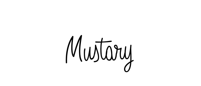 Also we have Mustary name is the best signature style. Create professional handwritten signature collection using Angelique-Rose-font-FFP autograph style. Mustary signature style 5 images and pictures png