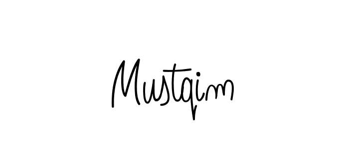 How to Draw Mustqim signature style? Angelique-Rose-font-FFP is a latest design signature styles for name Mustqim. Mustqim signature style 5 images and pictures png