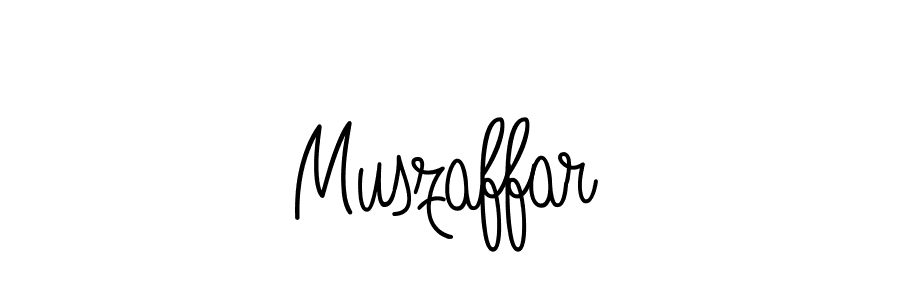 You should practise on your own different ways (Angelique-Rose-font-FFP) to write your name (Muszaffar) in signature. don't let someone else do it for you. Muszaffar signature style 5 images and pictures png