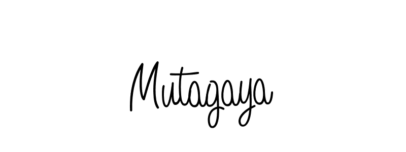 You can use this online signature creator to create a handwritten signature for the name Mutagaya. This is the best online autograph maker. Mutagaya signature style 5 images and pictures png