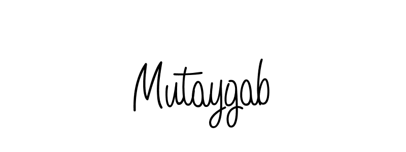 You can use this online signature creator to create a handwritten signature for the name Mutaygab. This is the best online autograph maker. Mutaygab signature style 5 images and pictures png