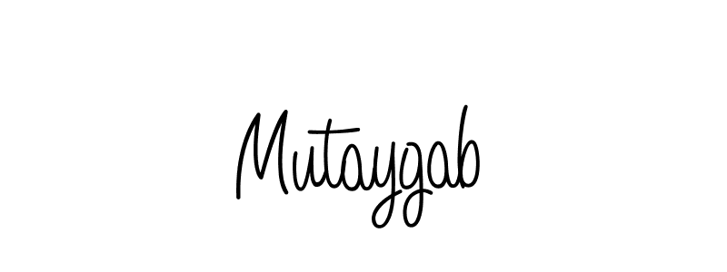 You can use this online signature creator to create a handwritten signature for the name Mutaygab. This is the best online autograph maker. Mutaygab signature style 5 images and pictures png