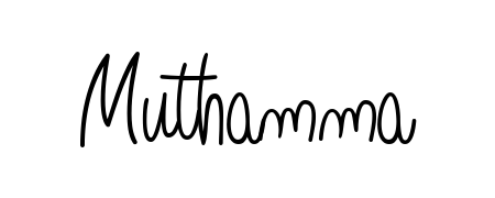A classic penmanship look for Muthamma. The Angelique-Rose-font-FFP font brings timeless elegance and confidence to every signed document. Muthamma signature style 5 images and pictures png