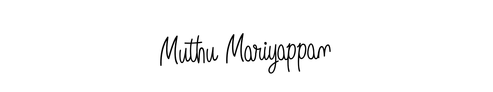 How to make Muthu Mariyappan signature? Angelique-Rose-font-FFP is a professional autograph style. Create handwritten signature for Muthu Mariyappan name. Muthu Mariyappan signature style 5 images and pictures png
