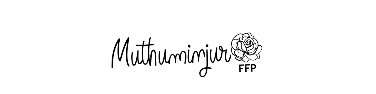 You can use this online signature creator to create a handwritten signature for the name Muthuminjur5. This is the best online autograph maker. Muthuminjur5 signature style 5 images and pictures png