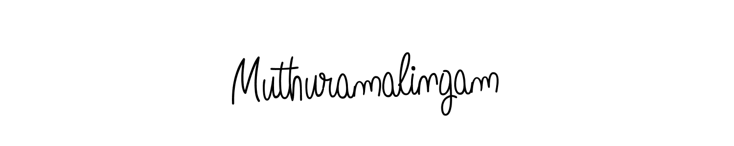 Muthuramalingam stylish signature style. Best Handwritten Sign (Angelique-Rose-font-FFP) for my name. Handwritten Signature Collection Ideas for my name Muthuramalingam. Muthuramalingam signature style 5 images and pictures png