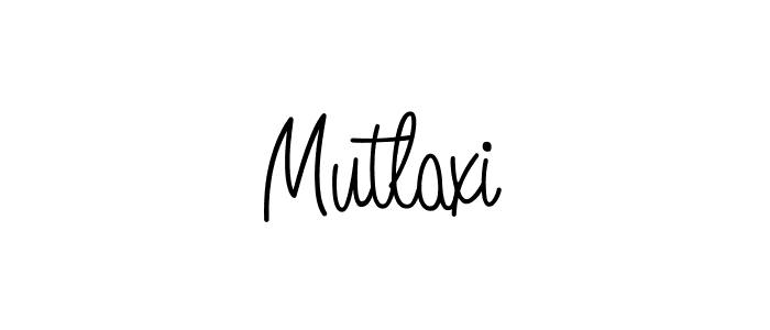 Make a beautiful signature design for name Mutlaxi. Use this online signature maker to create a handwritten signature for free. Mutlaxi signature style 5 images and pictures png