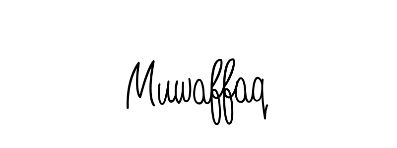 How to make Muwaffaq signature? Angelique-Rose-font-FFP is a professional autograph style. Create handwritten signature for Muwaffaq name. Muwaffaq signature style 5 images and pictures png
