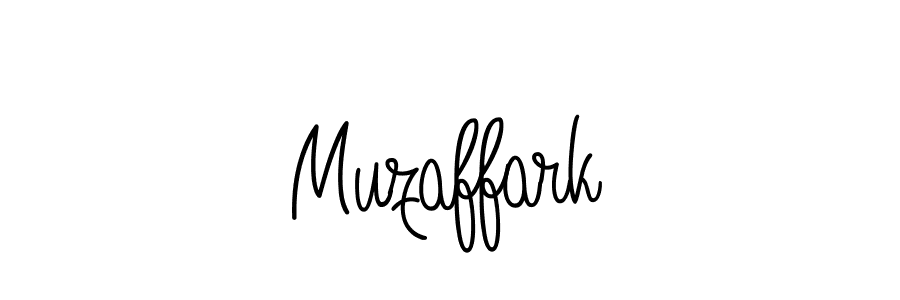 Also we have Muzaffark name is the best signature style. Create professional handwritten signature collection using Angelique-Rose-font-FFP autograph style. Muzaffark signature style 5 images and pictures png