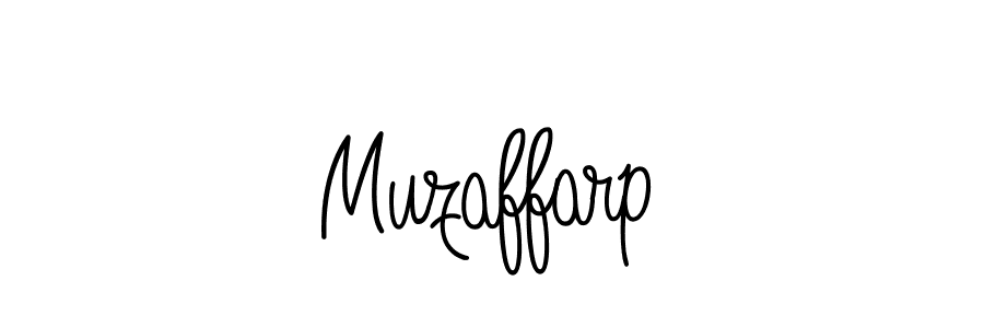 You should practise on your own different ways (Angelique-Rose-font-FFP) to write your name (Muzaffarp) in signature. don't let someone else do it for you. Muzaffarp signature style 5 images and pictures png
